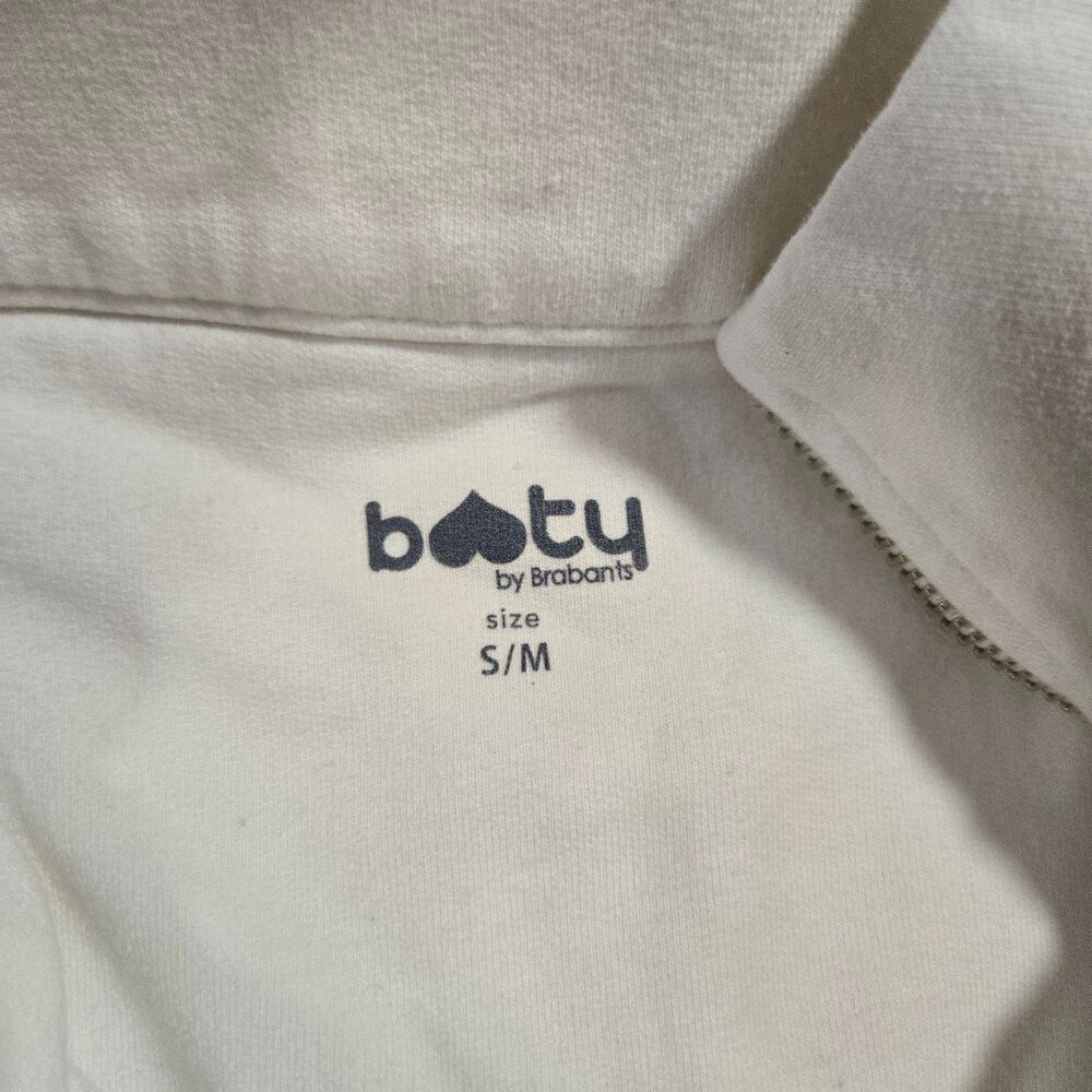 Booty by Brabants White/Ivory Half-Zip Pullover size S/M - Picture 6 of 10